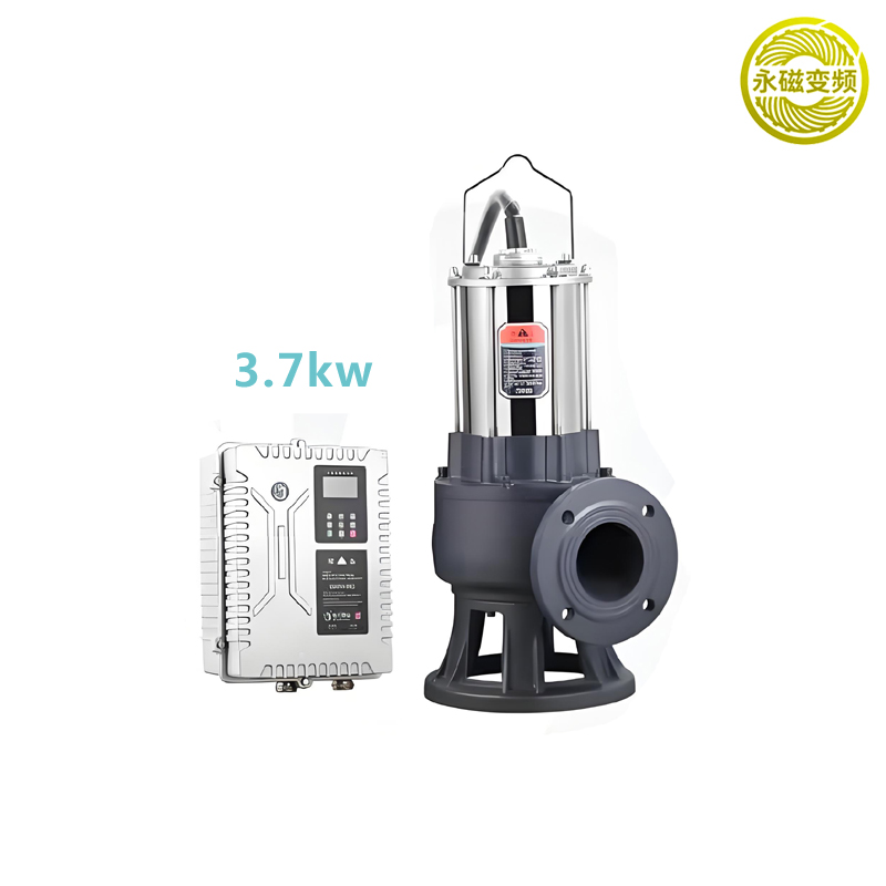 B系列(3.7kw)不锈钢永磁变频污水电泵